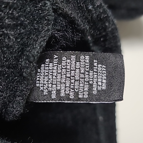 SANCTUARY Plush Teddy Mock Neck Black Sweater Size Large - Picture 8 of 16